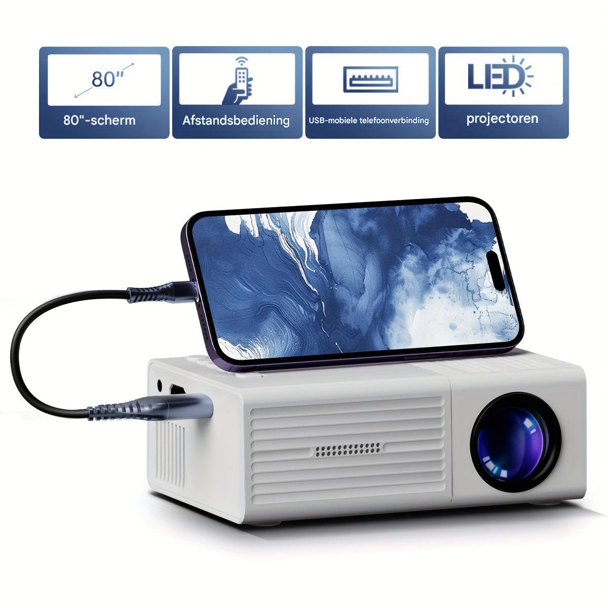 Mini proiettore Ultra-Hell-Poet (3000 Lumens) -LumoBeam 2