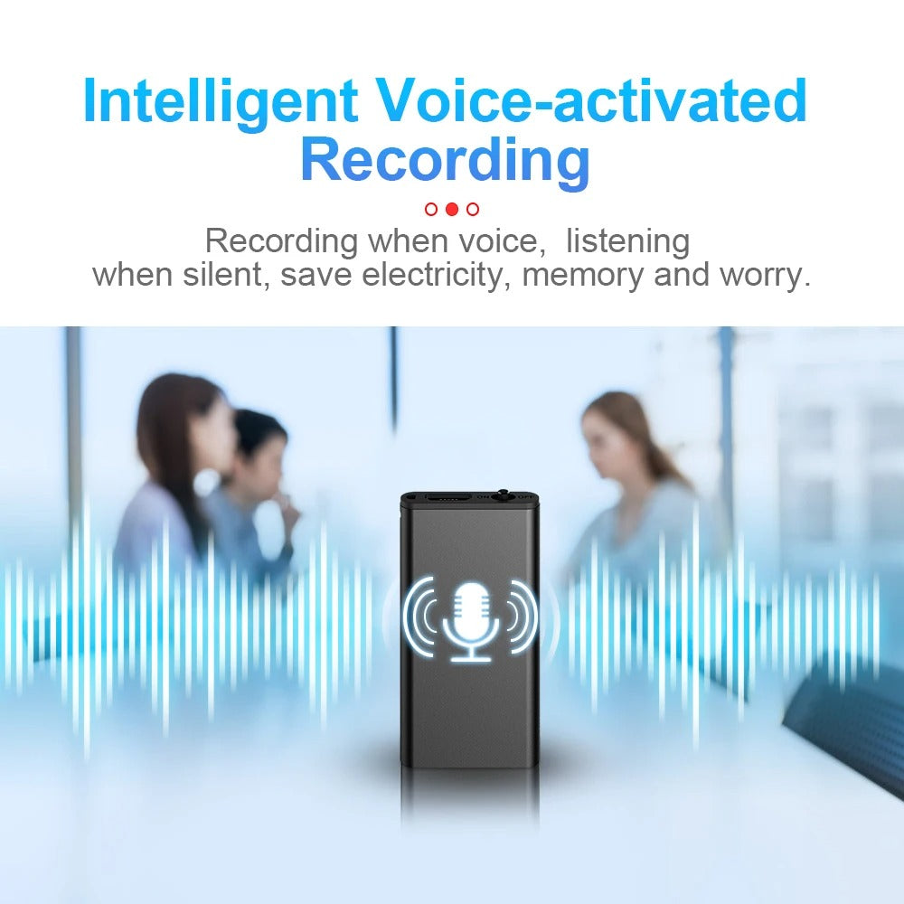 Mini registratore vocale nascosto – piccolo dispositivo di registrazione audio per apparecchiature spia 1