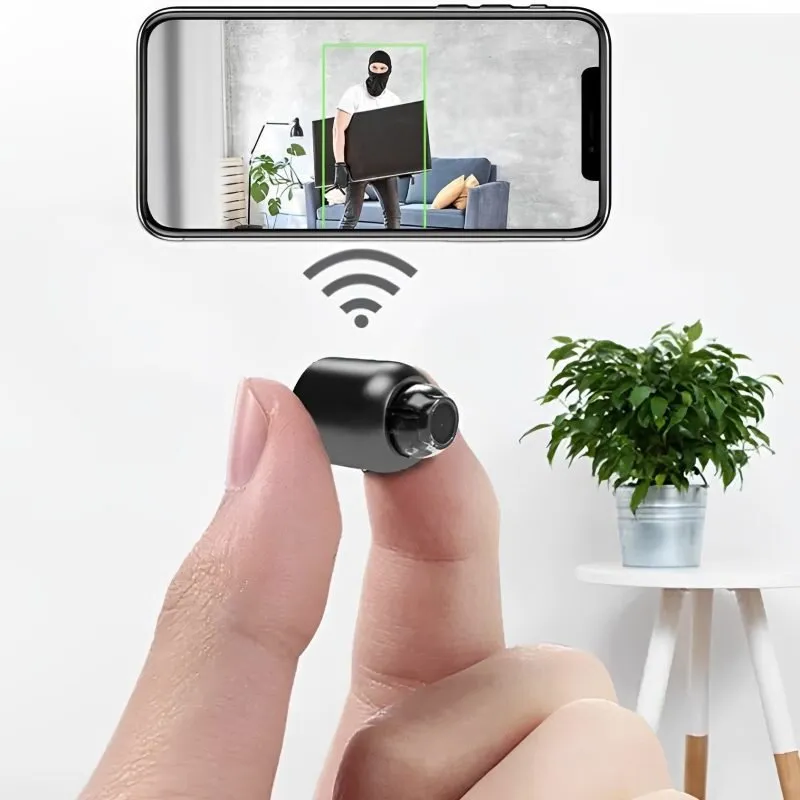 Mini telecamera Wi-Fi wireless 5G 1080P HD 0