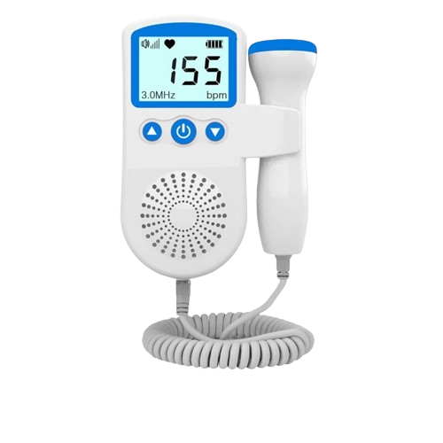 Monitor della frequenza cardiaca fetale Doppler per la casa, la gravidanza, il bambino, il rilevatore del suono della frequenza cardiaca fetale 1