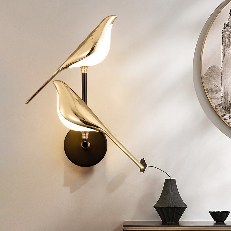 MrBird | Moderna lampada da parete a forma di uccello 3