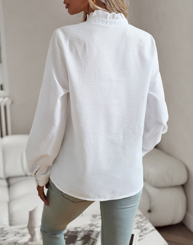 Camicia Drappeggiata in Cotone Lanasia: Eleganza e Comfort in Ogni Occasione