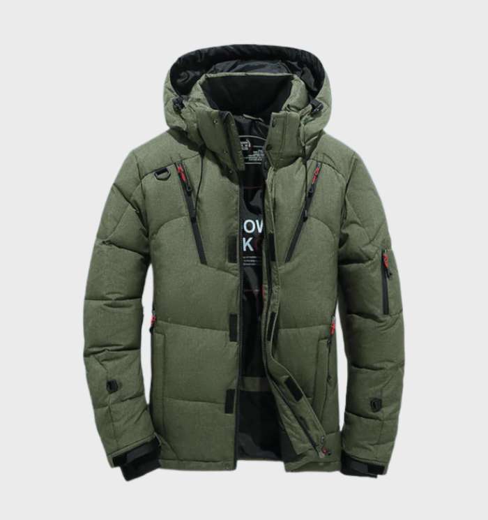 Nordfall - Giacca invernale parka impermeabile e antivento con fodera spessa e pile 0