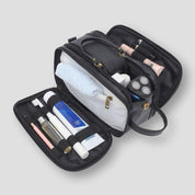 Khalani | Borsa da toilette da viaggio in pelle reale