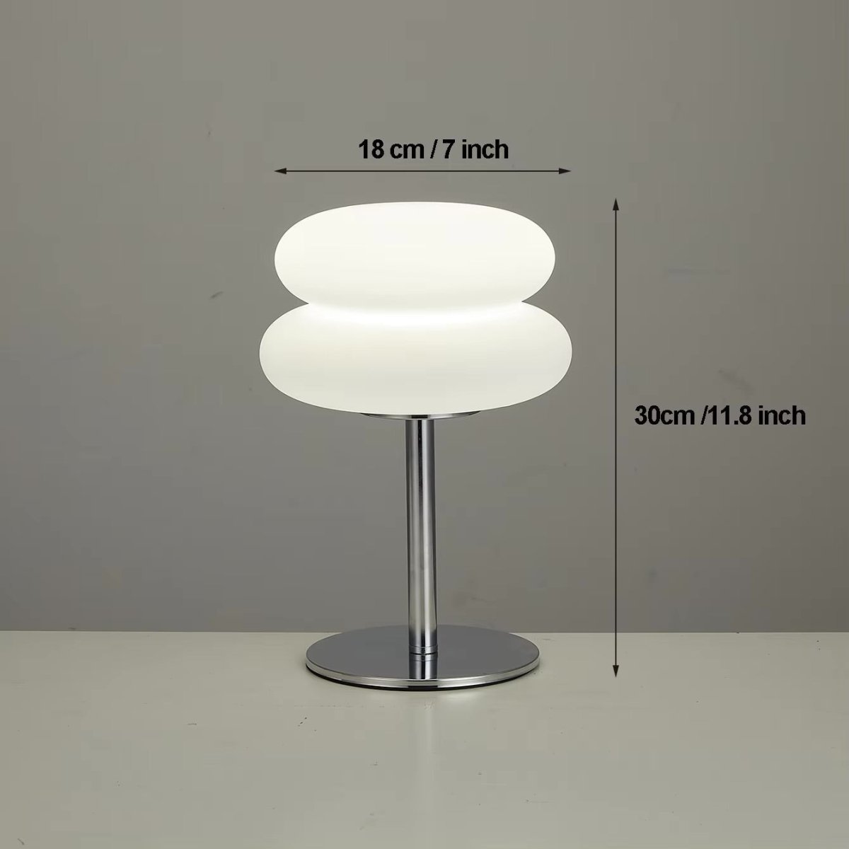 Nuage | Lampada da tavolo in vetro dimmerabile 6