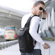 Nuova borsa a tracolla antifurto Bange per uomo 1