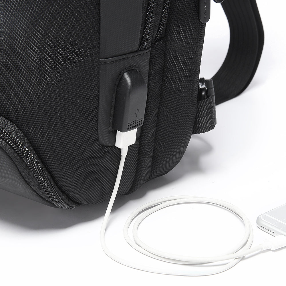 Nuova borsa a tracolla antifurto Bange per uomo 7