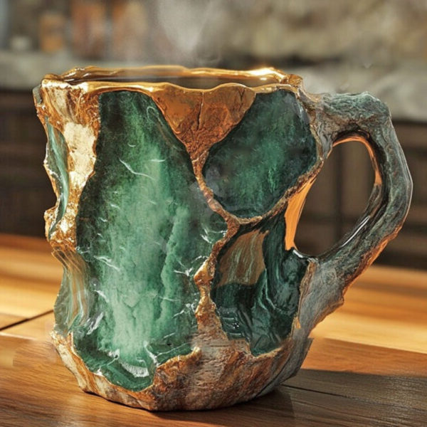 Nuove tazze da caffè in cristallo minerale 0