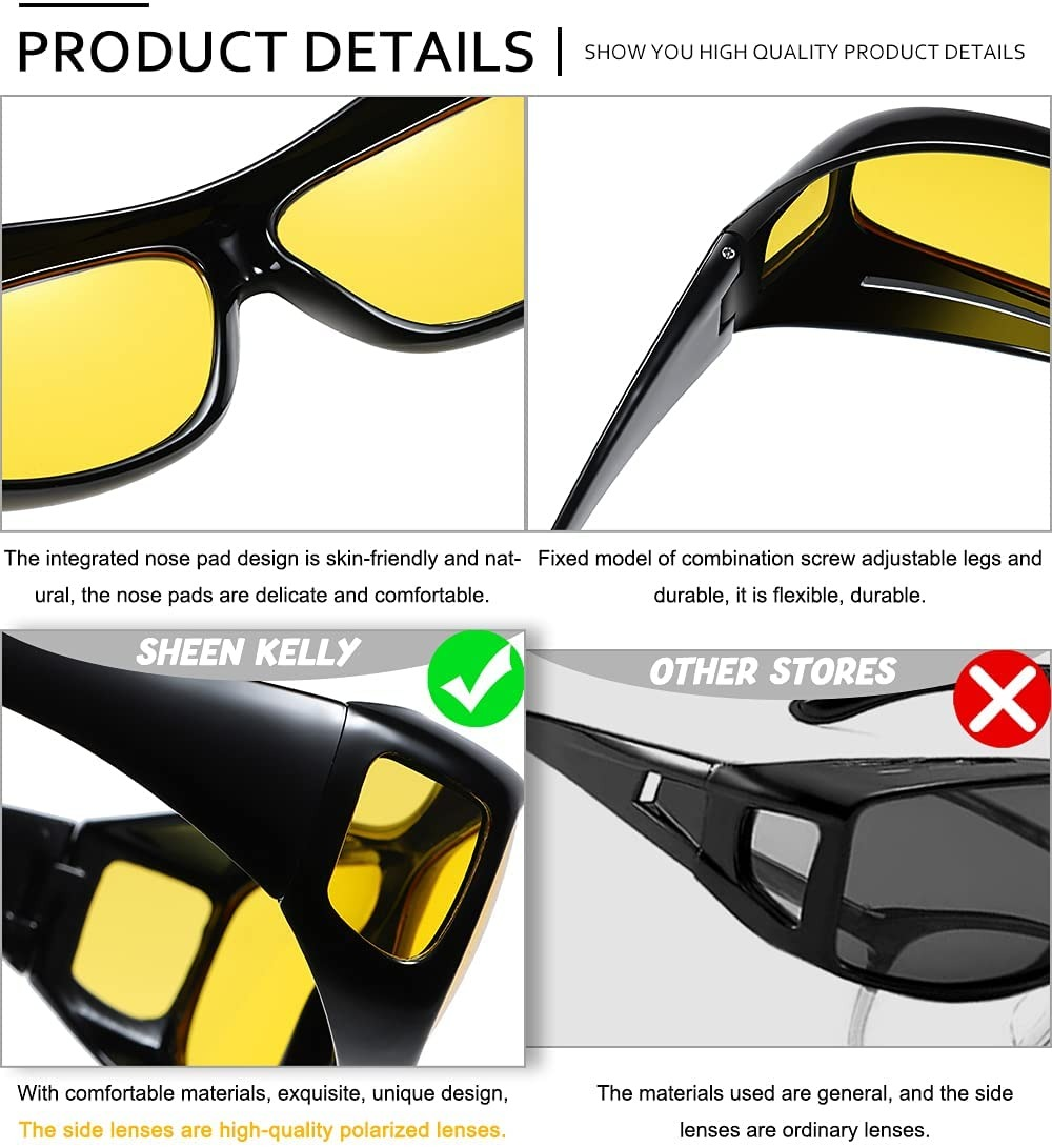 Occhiali antiriflesso HD per la visione notturna 3