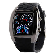 Orologio LED con tachimetro da uomo 5