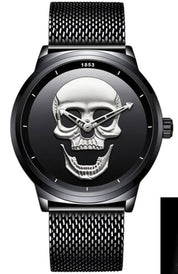 Orologio da uomo a forma di teschio 10
