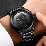 Orologio da uomo a forma di teschio 3