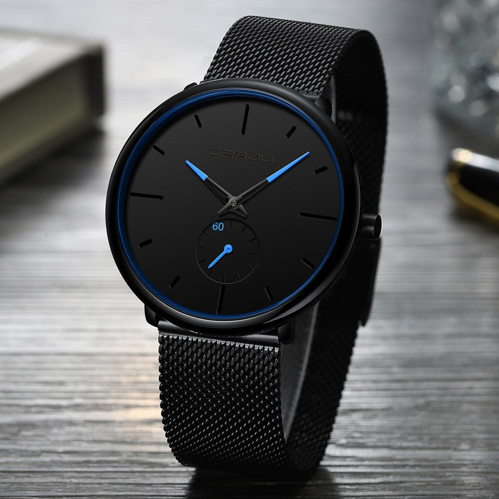 Orologio da uomo moderno sottile Crjju 0