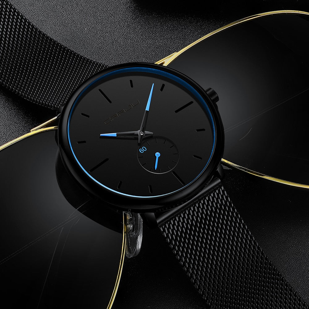 Orologio da uomo moderno sottile Crjju 3