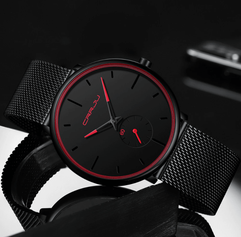 Orologio da uomo moderno sottile Crjju 5