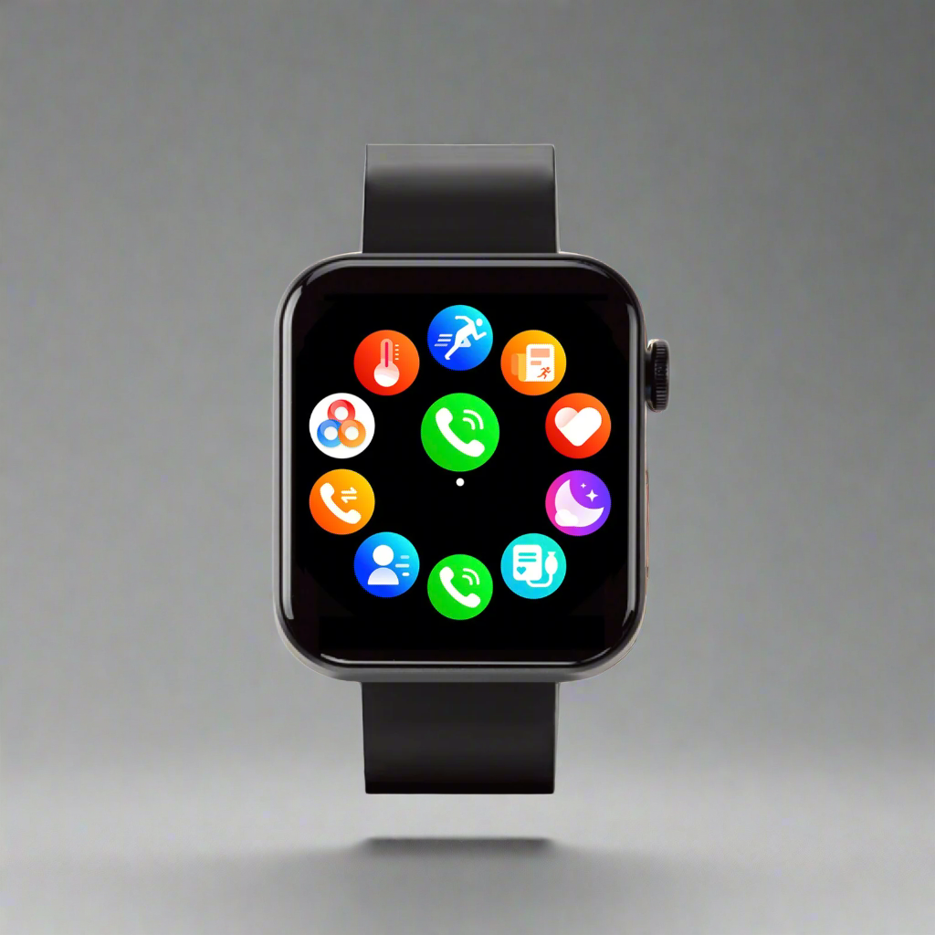 Orologio fitness intelligente con monitoraggio della pressione sanguigna – Tracker per il monitoraggio della salute e dell'attività 0