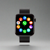 Orologio fitness intelligente con monitoraggio della pressione sanguigna – Tracker per il monitoraggio della salute e dell'attività 0