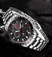 Orologio militare da uomo in acciaio 1