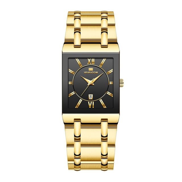 Orologio quadrato in oro 6