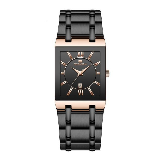 Orologio quadrato in oro 7