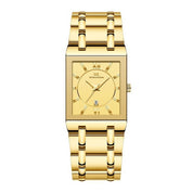 Orologio quadrato in oro 9