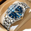 Bracciale Inter-Gold con quadrante blu