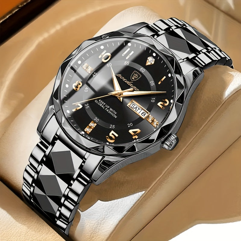 Orologio sportivo multifunzionale impermeabile da uomo - Titanio 1