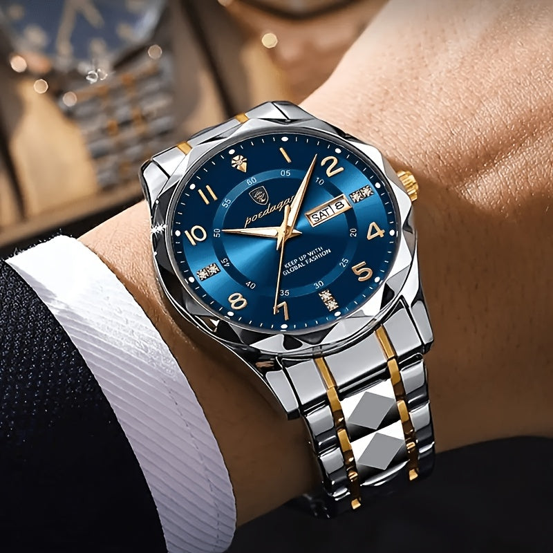 Orologio sportivo multifunzionale impermeabile da uomo - Titanio 3