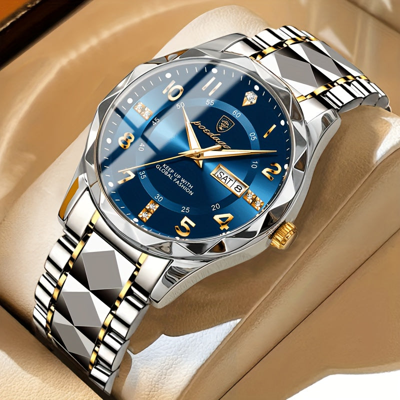 Orologio sportivo multifunzionale impermeabile da uomo - Titanio 4