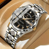 Bracciale Inter-Gold con quadrante nero