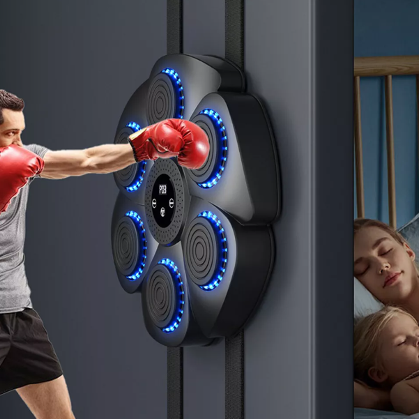 Pad di boxe musicale con caratteristiche di targeting - Ultimate Punch Machine per il fitness della boxe 0