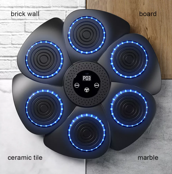 Pad di boxe musicale con caratteristiche di targeting - Ultimate Punch Machine per il fitness della boxe 8