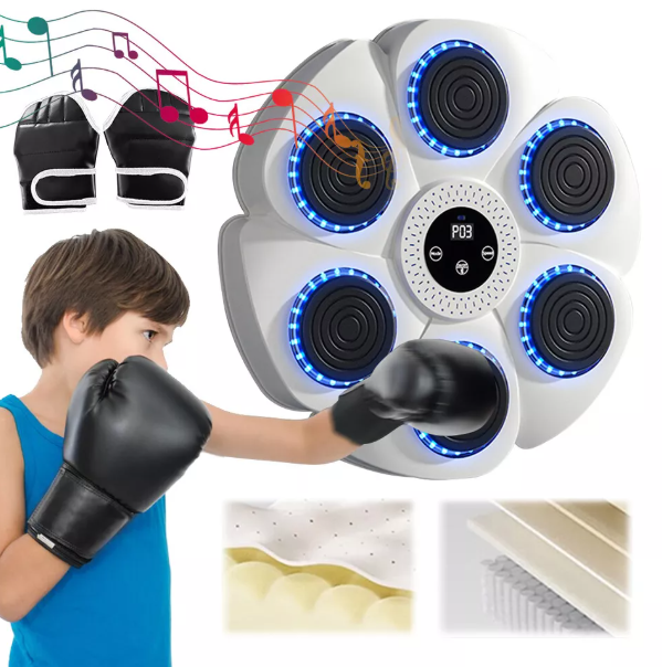 Pad di boxe musicale con caratteristiche di targeting - Ultimate Punch Machine per il fitness della boxe 9