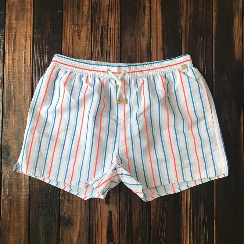 Pantaloni corti a righe marittime 1