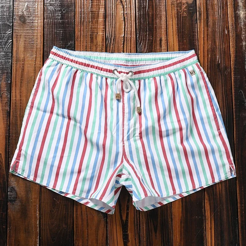 Pantaloni corti a righe marittime 10