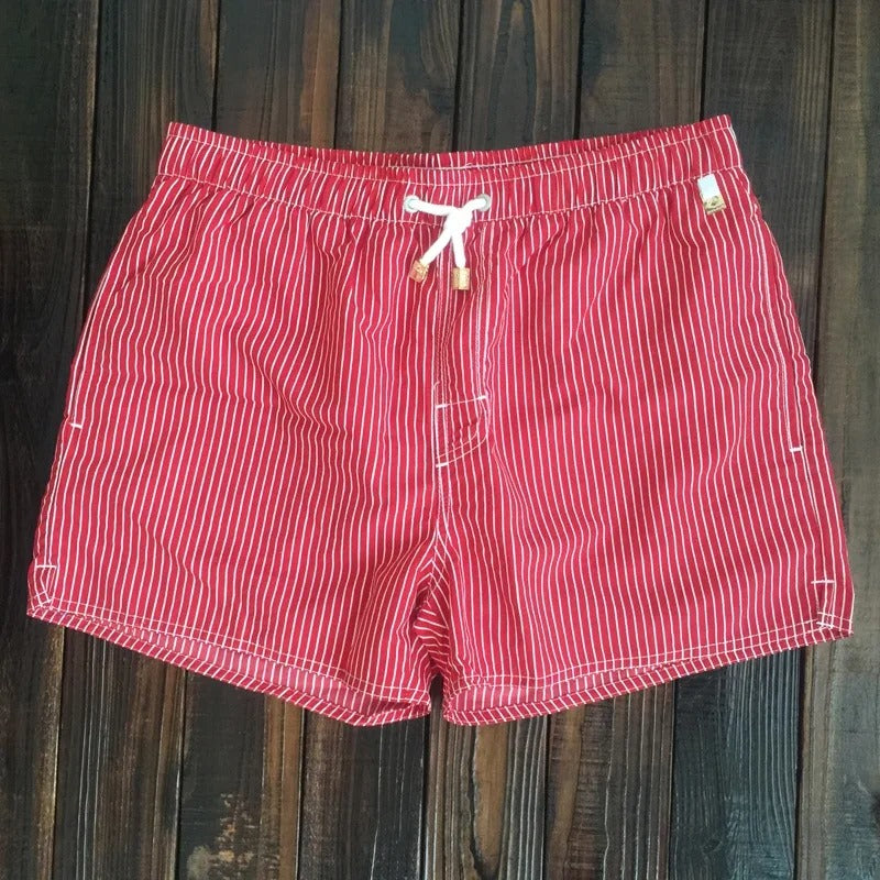 Pantaloni corti a righe marittime 2