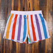 Pantaloni corti a righe marittime 3