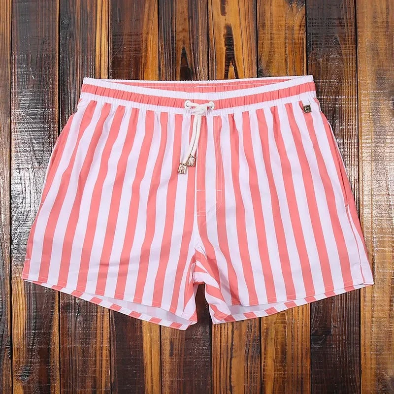 Pantaloni corti a righe marittime 4