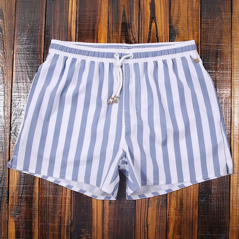 Pantaloni corti a righe marittime 5
