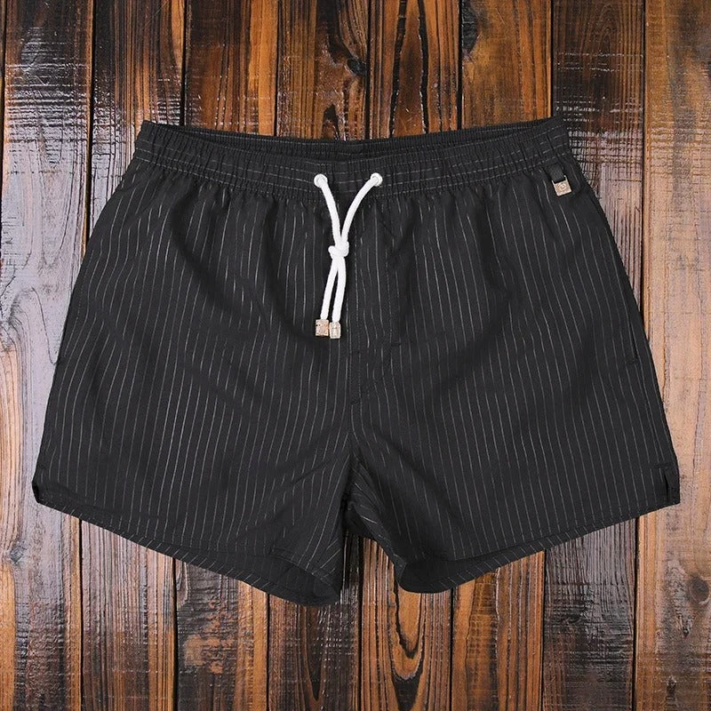 Pantaloni corti a righe marittime 7