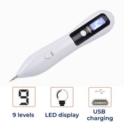 Penma laser Clearskinpro - non invasiva | Per la lentiggini, il tag della pelle, i punti, la talpa e la rimozione del tatuaggio a casa 6