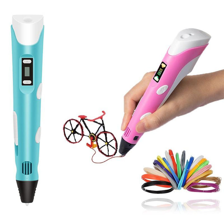 Penna 3D ColorPoint – Penna creativa per bambini con 20 colori di filamento 1