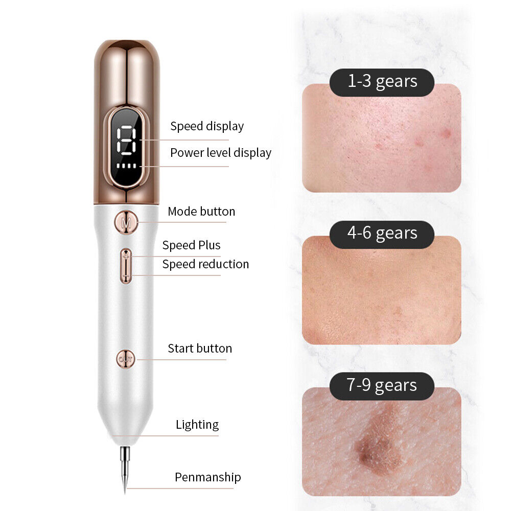 Penna al plasma per rimuovere escrescenze cutanee, nei e altri segni 4