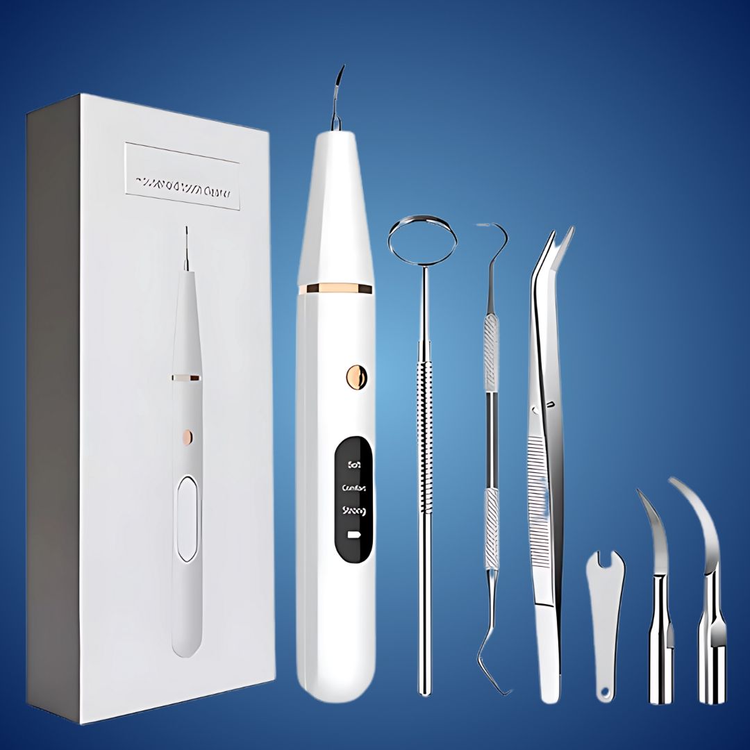 Plaquefree Plaque Remover per denti | Denti ad ultrasuoni Cleaner - Tartar Remover da casa - pulizia dei denti profondi e polacco 0