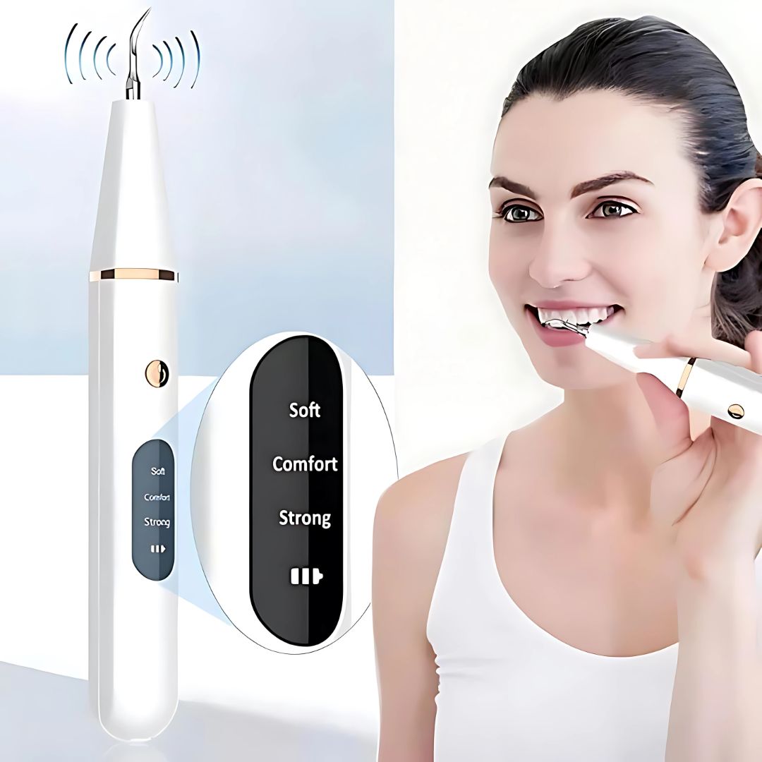 Plaquefree Plaque Remover per denti | Denti ad ultrasuoni Cleaner - Tartar Remover da casa - pulizia dei denti profondi e polacco 1