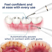 Plaquefree Plaque Remover per denti | Denti ad ultrasuoni Cleaner - Tartar Remover da casa - pulizia dei denti profondi e polacco 6