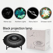 Proiettore di galassia con effetti del planetario per home theater, room per bambini e atmosfera del cielo notturno 1