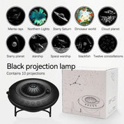 Proiettore di galassia con effetti del planetario per home theater, room per bambini e atmosfera del cielo notturno 2