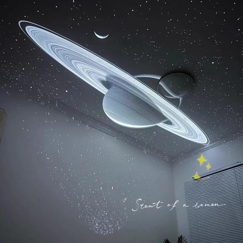 Proiettore di galassia con effetti del planetario per home theater, room per bambini e atmosfera del cielo notturno 4