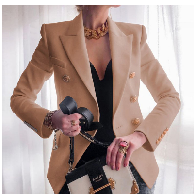 Laviniano | Cappotto elegante da donna | Manica lunga